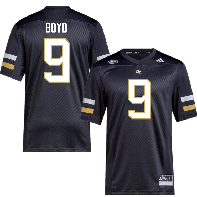 Avery Boyd Georgia Tech Jerseys,Georgia Tech Yellow Jackets College Football Uniforms-Black